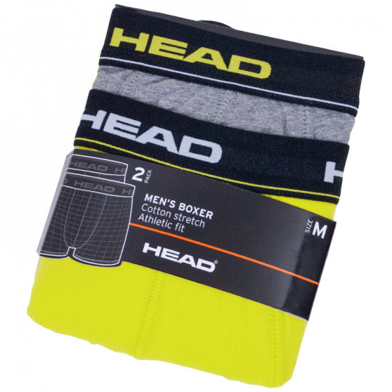 2PACK pánske boxerky HEAD viacfarebné (841001001 007)
