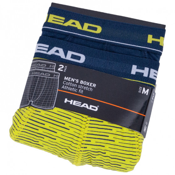 2PACK pánske boxerky HEAD viacfarebné (881300001 007)