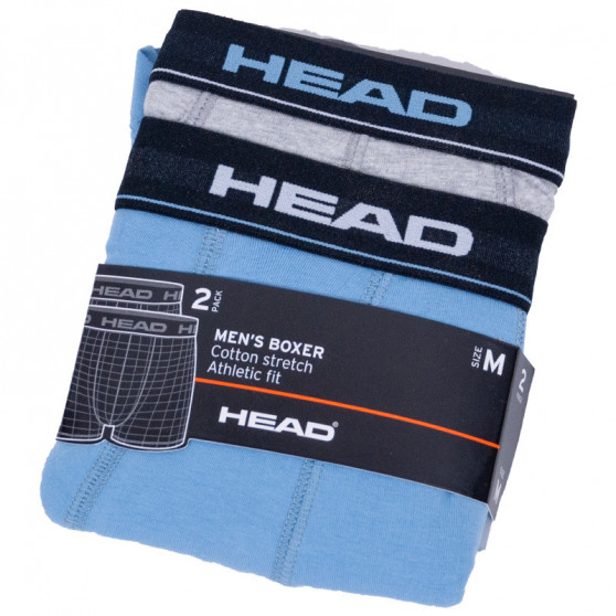 2PACK pánske boxerky HEAD viacfarebné (841001001 168)