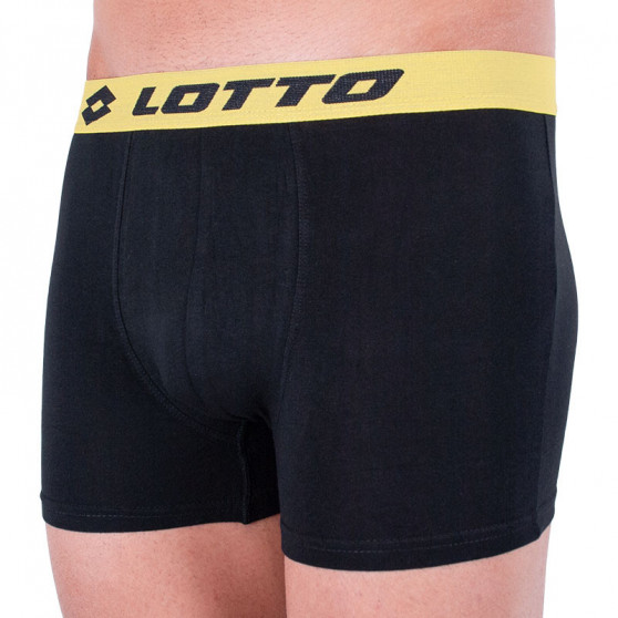 Pánske boxerky Lotto čierno žlté (30.51.02.18d)