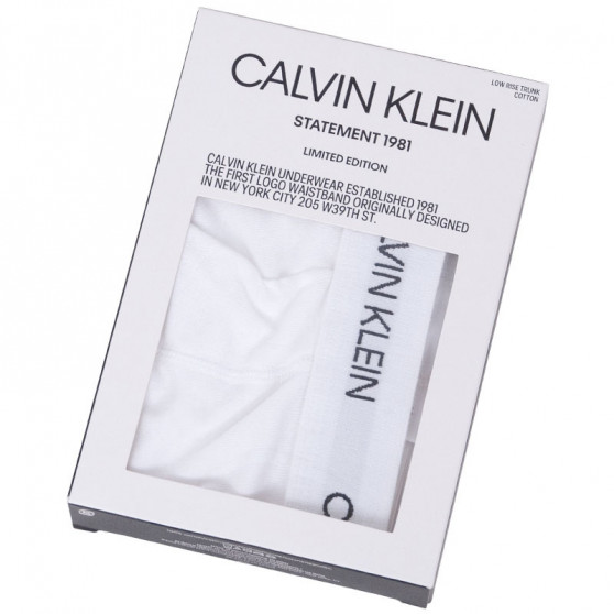 Pánske boxerky Calvin Klein biele (NB1811A-100)