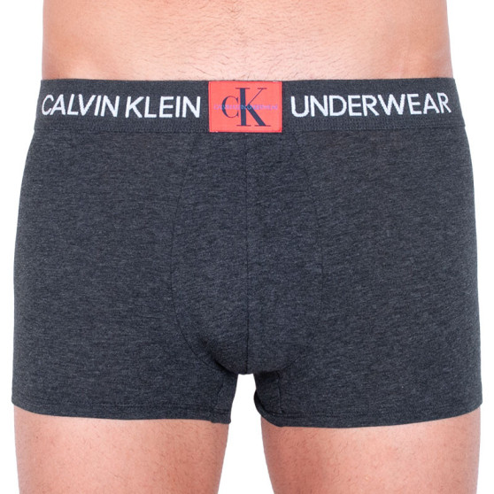 Pánske boxerky Calvin Klein tmavo sivé (NB1678A-038)