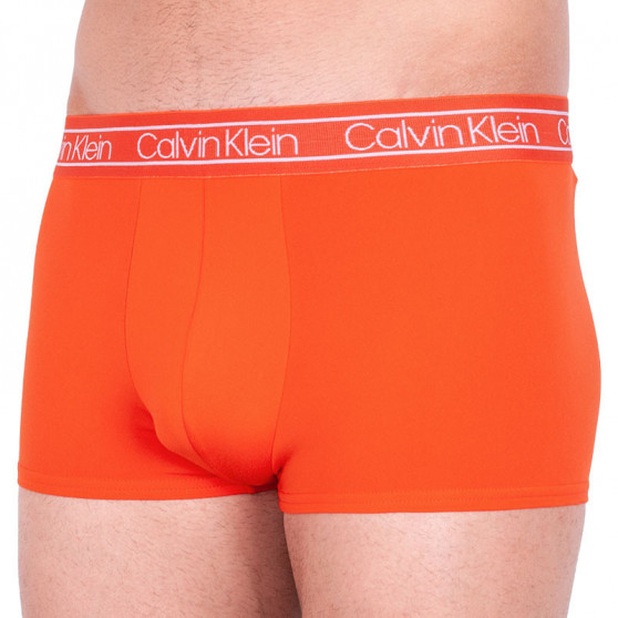 Pánske boxerky Calvin Klein oranžové (NB1886A-2ZE)