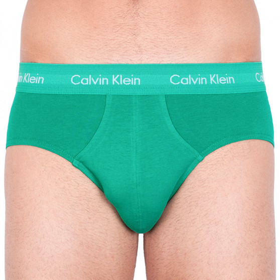 3PACK pánske slipy Calvin Klein viacfarebné (U2661G-PYY)
