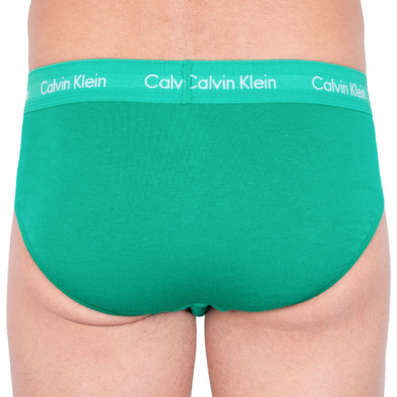 3PACK pánske slipy Calvin Klein viacfarebné (U2661G-PYY)