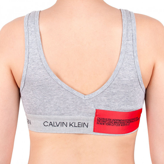 Dámska podprsenka Calvin Klein sivá (QF5251E-020)