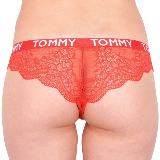 Dámske nohavičky Tommy Hilfiger červené (UW0UW00719 615)