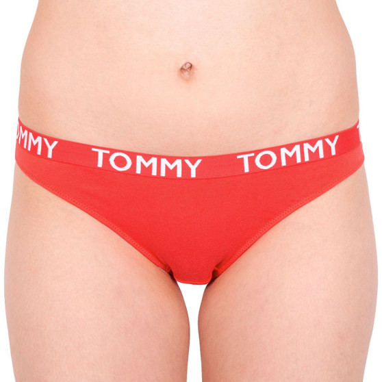 Dámske nohavičky Tommy Hilfiger červené (UW0UW00720 615)