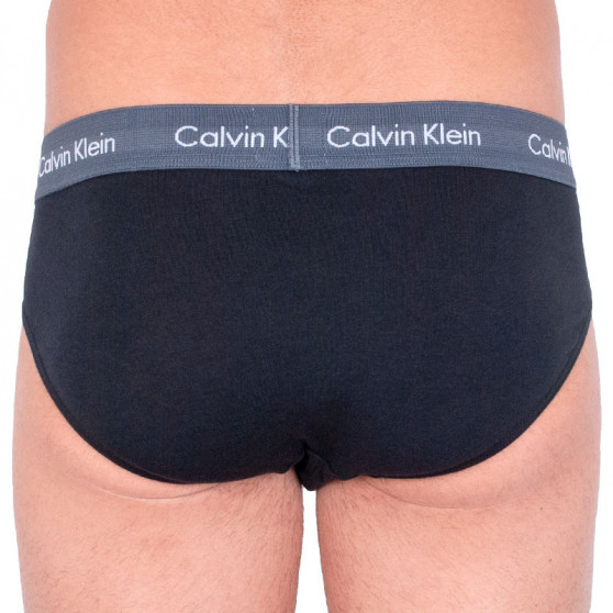3PACK pánske slipy Calvin Klein čierne (U2661G-MFN)