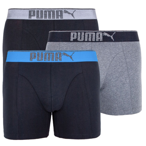 3PACK pánske boxerky Puma viacfarebné (681030001 691)