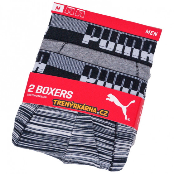 2PACK pánske boxerky Puma viacfarebné (591003001 235)