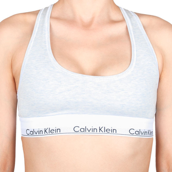 Dámska podprsenka Calvin Klein sivá (F3785E-WZH)