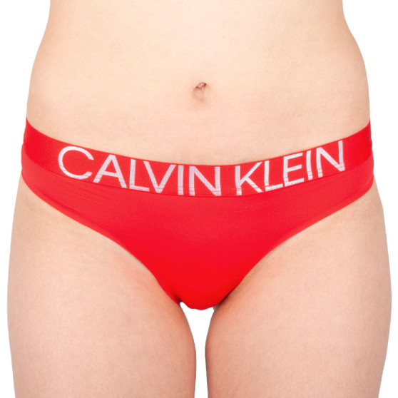Dámska tangá Calvin Klein červená (QF5184E-DFU)