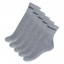 5PACK ponožky HEAD sivé (781503001 400)