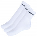 3PACK ponožky HEAD biele (771026001 300)