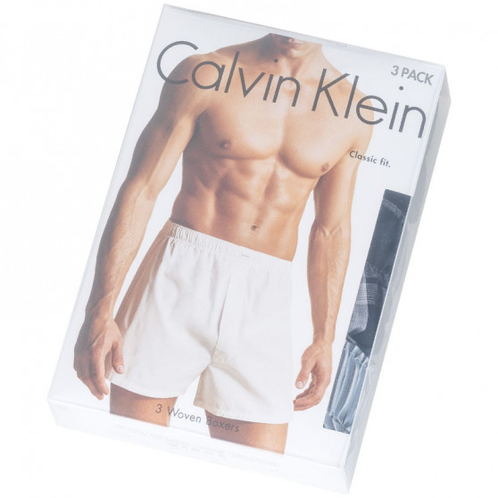 3PACK pánske trenky Calvin Klein classic fit viacfarebné (U1732A-TMM)