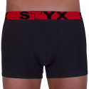 Pánske boxerky Styx športová guma čierne (G964)