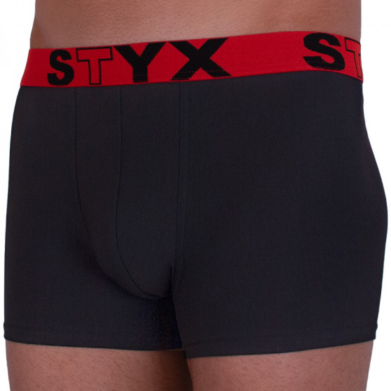 Pánske boxerky Styx športová guma čierne (G964)