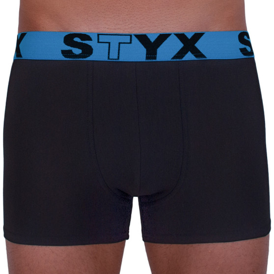 Pánske boxerky Styx športová guma čierne (G966)
