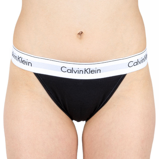 Dámske nohavičky Calvin Klein čierne (QF4977A-001)