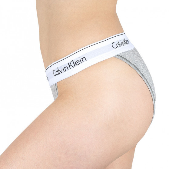 Dámske nohavičky Calvin Klein sivé (QF4977A-020)