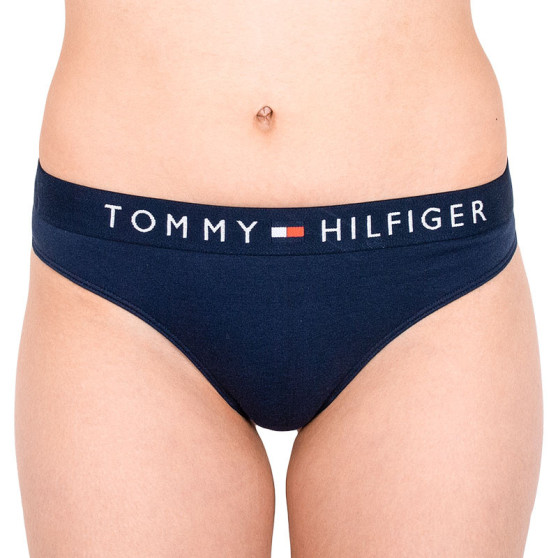 Dámske tangá Tommy Hilfiger tmavo modré (UW0UW01555 416)