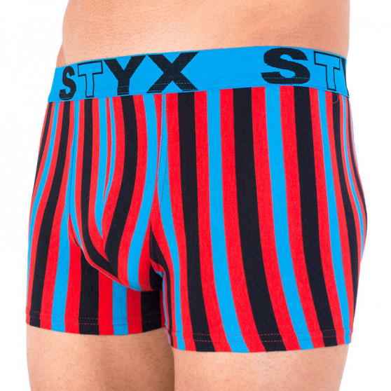 Pánske boxerky Styx long športová guma viacfarebné (U861)