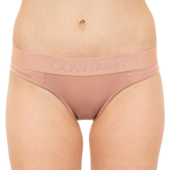 Dámske nohavičky Calvin Klein hnedé (QF4943E-YUT)