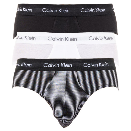 3PACK pánske slipy Calvin Klein viacfarebné (U2661G-IOT)