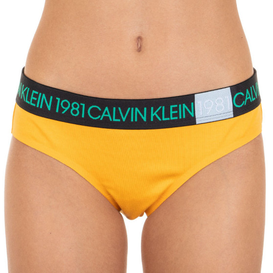 Dámske nohavičky Calvin Klein oranžové (QF5449E-1ZK)