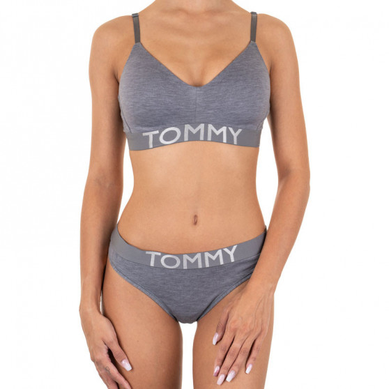 Dámske nohavičky Tommy Hilfiger sivé (UW0UW01064 095)