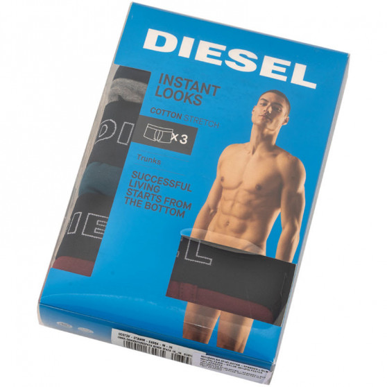 3PACK pánske boxerky Diesel viacfarebné (00ST3V-0TAWM-E4854)