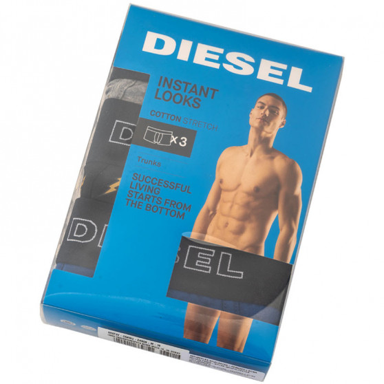 3PACK pánske boxerky Diesel viacfarebné (00ST3V-0SAWU-E4906)