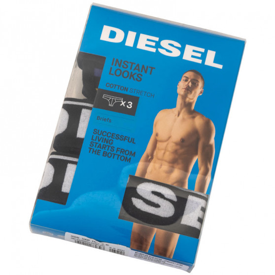 3PACK pánske slipy Diesel viacfarebné (00SH05-0DAWY-E4919)