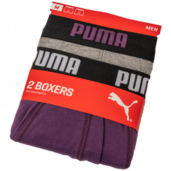 2PACK pánske boxerky Puma viacfarebné (521015001 175)