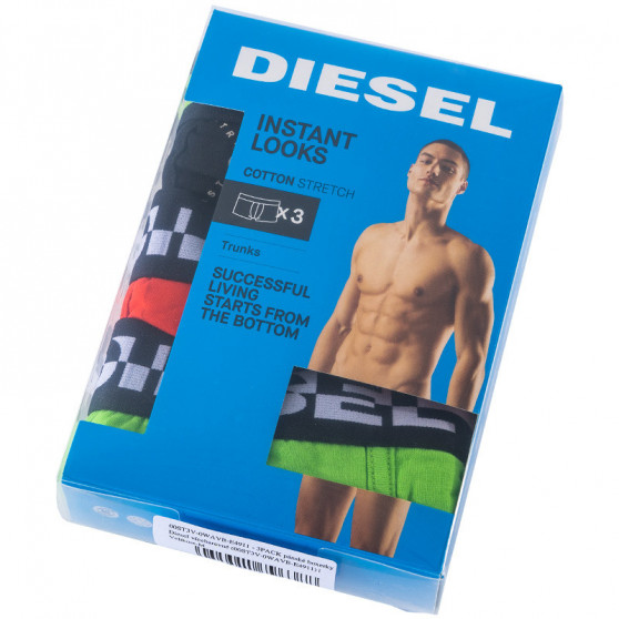 3PACK pánske boxerky Diesel viacfarebné (00ST3V-0WAVB-E4911)