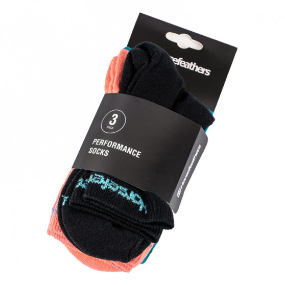 3PACK ponožky Horsefeathers viacfarebné (AW041A)