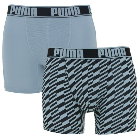 2PACK pánske boxerky Puma športový modré (691010001 056)