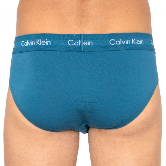 3PACK pánske slipy Calvin Klein viacfarebné (U2661G-SLZ)