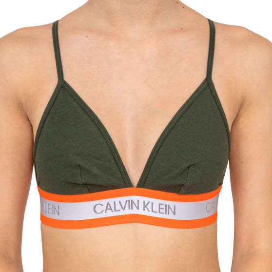 Dámska podprsenka Calvin Klein zelená (QF5669E-FDX)