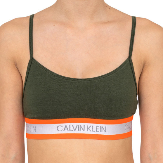 Dámska podprsenka Calvin Klein zelená (QF5459E-FDX)