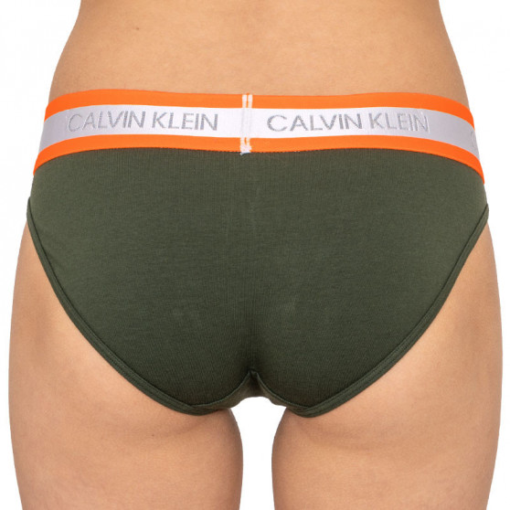 Dámske nohavičky Calvin Klein zelené (QF5460E-FDX)