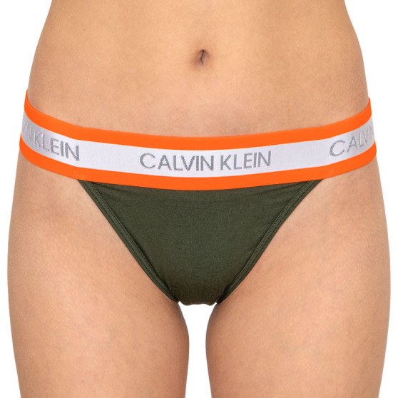 Dámske nohavičky Calvin Klein zelená (QF5571E-FDX)