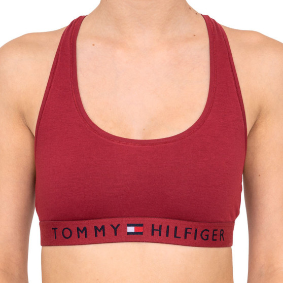 Dámska podprsenka Tommy Hilfiger červená (UW0UW02037 XB8)