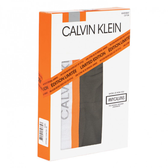 Pánske boxerky Calvin Klein tmavo zelené (NB2125A-FDX)