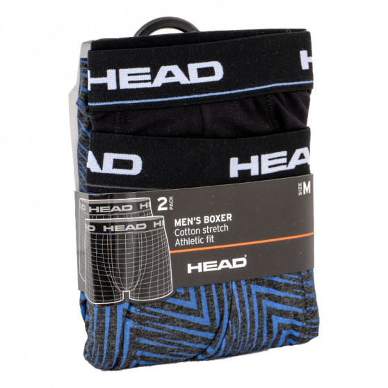 2PACK pánske boxerky HEAD viacfarebné (891005001 277)