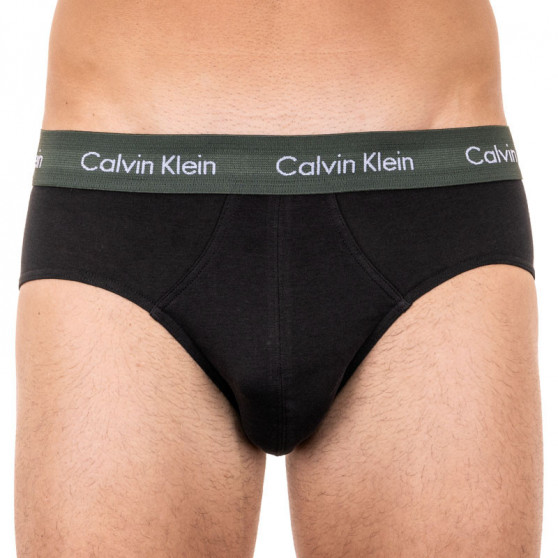 3PACK pánske slipy Calvin Klein čierne (U2661G-HDL)