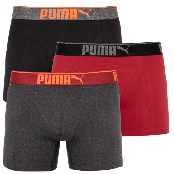 3PACK pánske boxerky Puma viacfarebné (681030001 899)