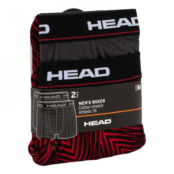 2PACK pánske boxerky HEAD viacfarebné (891005001 730)