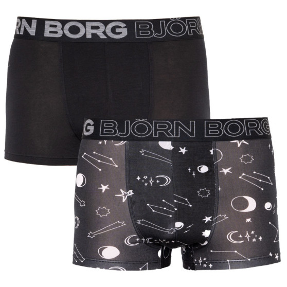 2PACK pánske boxerky Bjorn Borg čierne (1941-1069-90651)